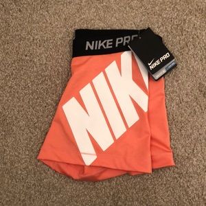 Nike pro gym shorts